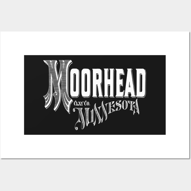 Vintage Moorhead, MN Wall Art by DonDota